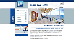 Desktop Screenshot of marescahotelpraiano.com